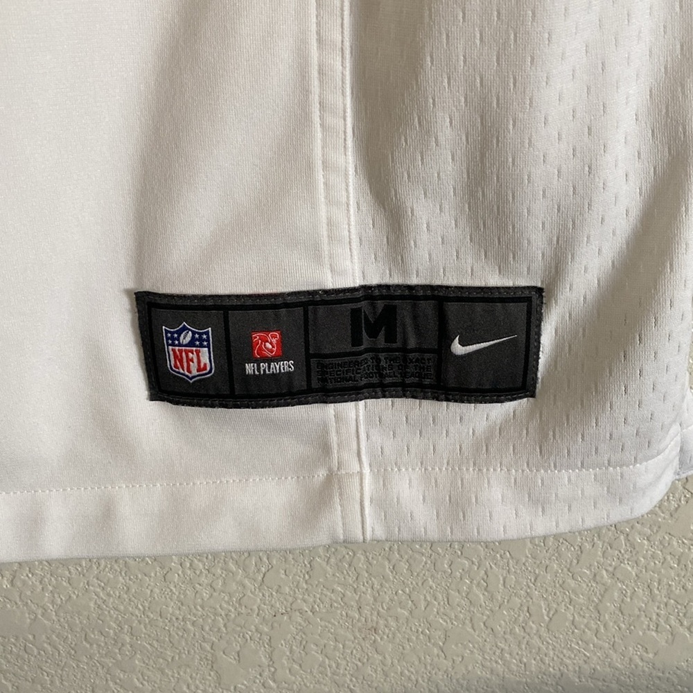 NIKE NFL New York Jets White and Green Jersey Size M - Picture 3 of 6